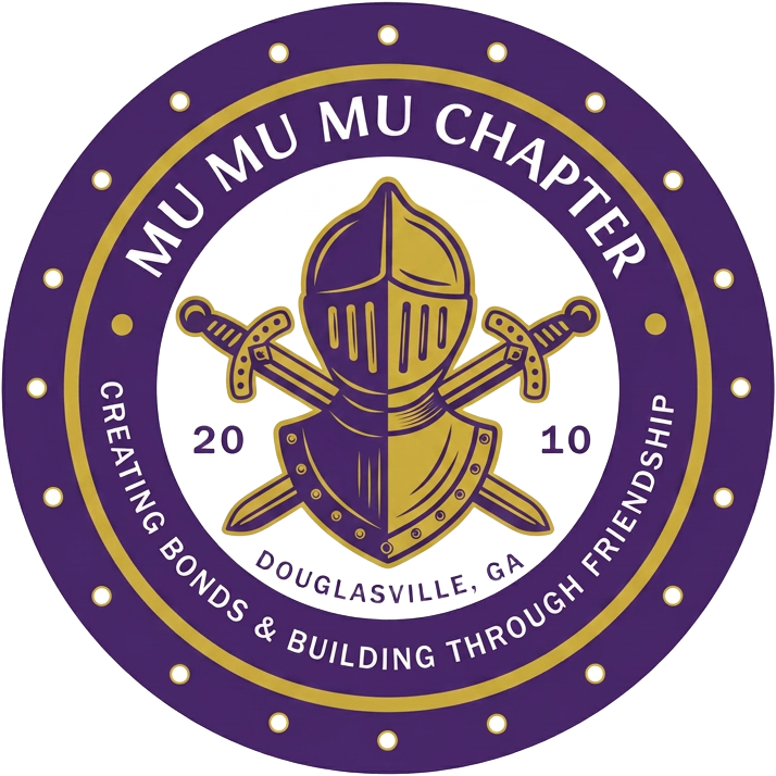 Mu Mu Mu Chapter seal — Omega Psi Phi Fraternity, Inc.
